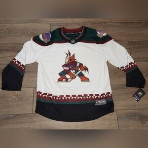Arizona Coyotes Utah Kachina Breakaway White/Away Fanatics Jersey XL NWT